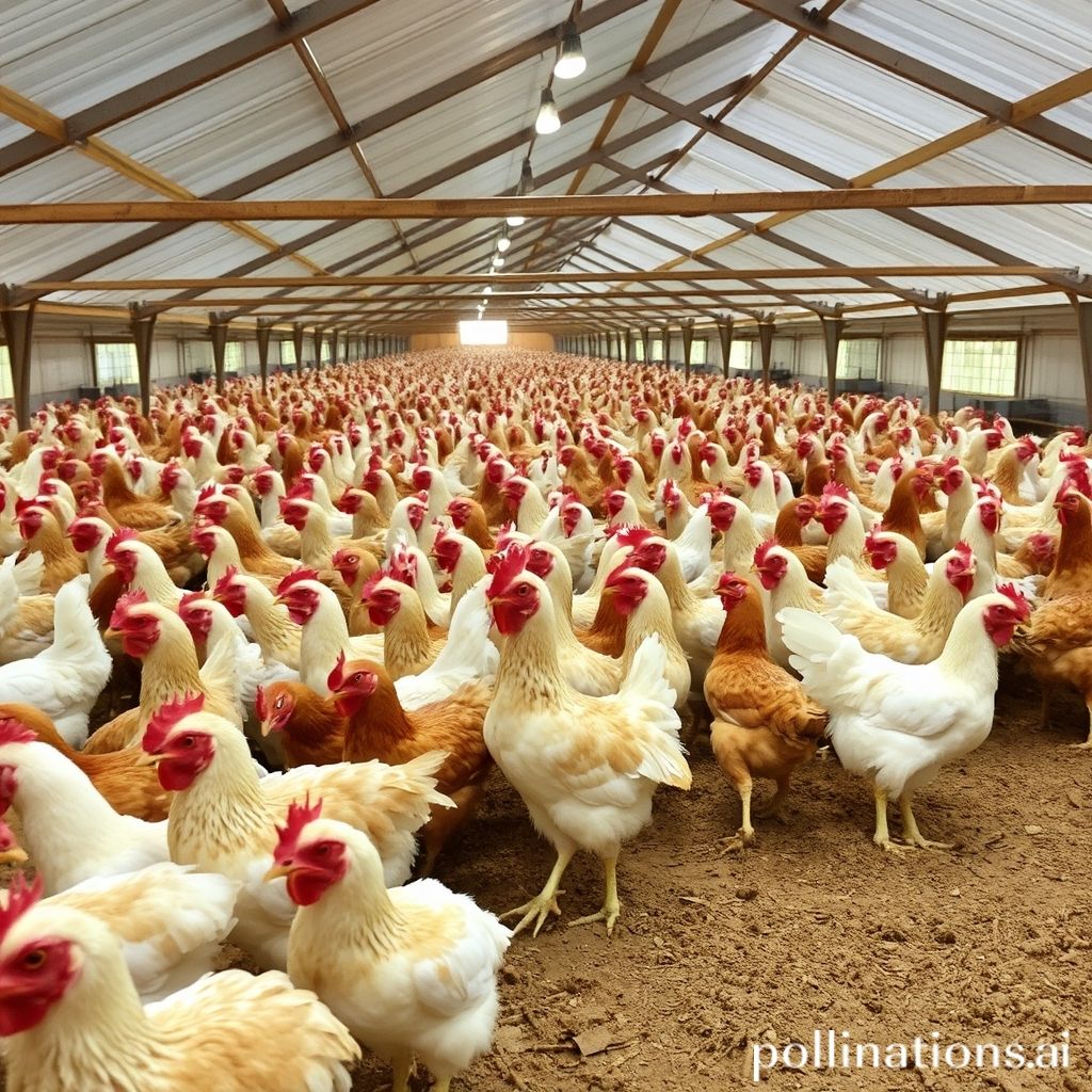 How Many Chickens In A Commercial Chicken House?